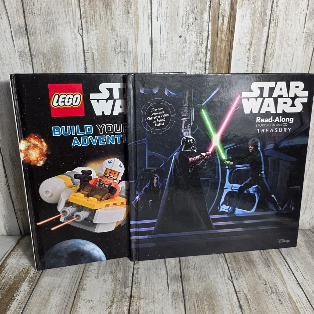 LEGO Star Wars Build Your Own Adventure/ Read-Along Storybook CD Treasury Bundle